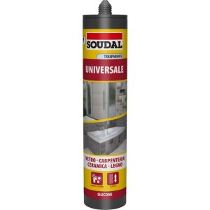 Silicone universal trasparente SOUDAL
